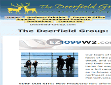 Tablet Screenshot of deerfield-group.com